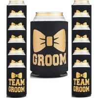 Gold Coastal Beverage Can Sleeves and Party Game