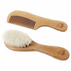 green sprouts Baby Brush and Comb Set