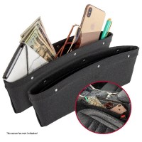 Lusso 2-Pack Front Seat Gap Organizer