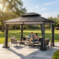 SunJoy 10 x 12 Hardtop Gazebo