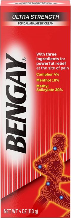 Bengay Ultra Strength Topical Pain Relief Cream