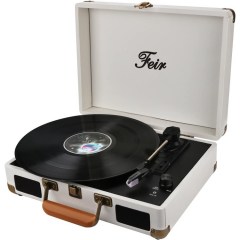 Feir Portable Turntable Suitcase