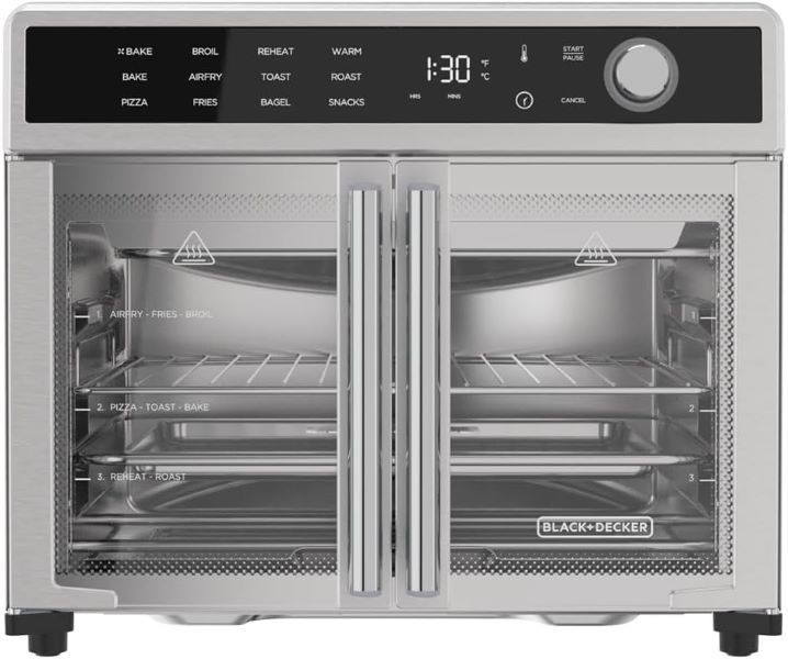 BLACK+DECKER Crisp &#039;N Bake Air Fryer Toaster Oven Combo
