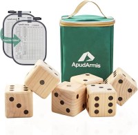ApudArmis Giant Wooden Yard Dice Game