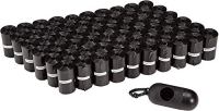 Amazon Basics Dog Waste Bags with Dispenser and Leash Clip, 900 Count