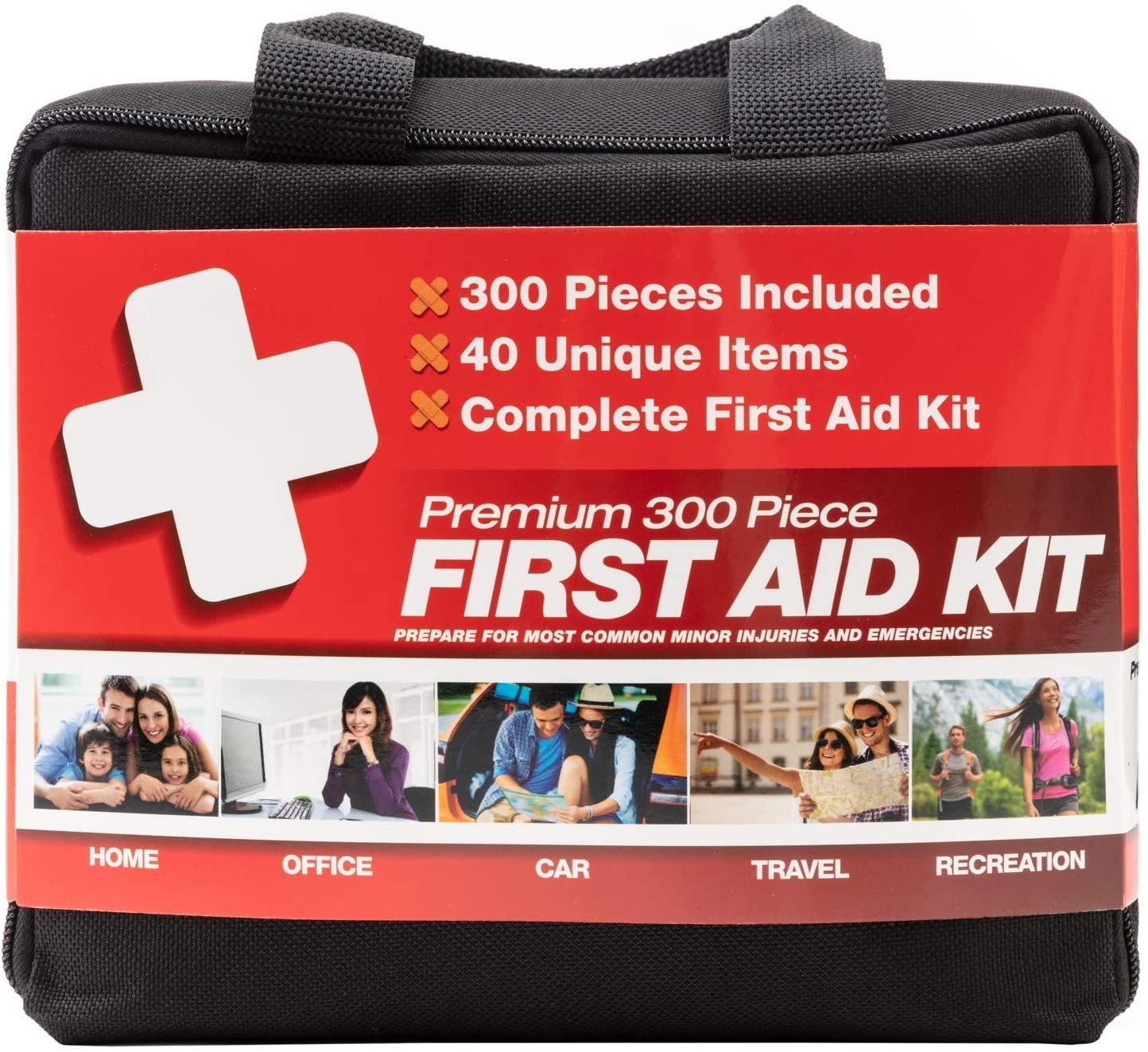 M2 BASICS 300 Piece First Aid Kit