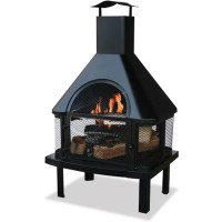 Endless Summer Steel Wood Burning Outdoor Chiminea