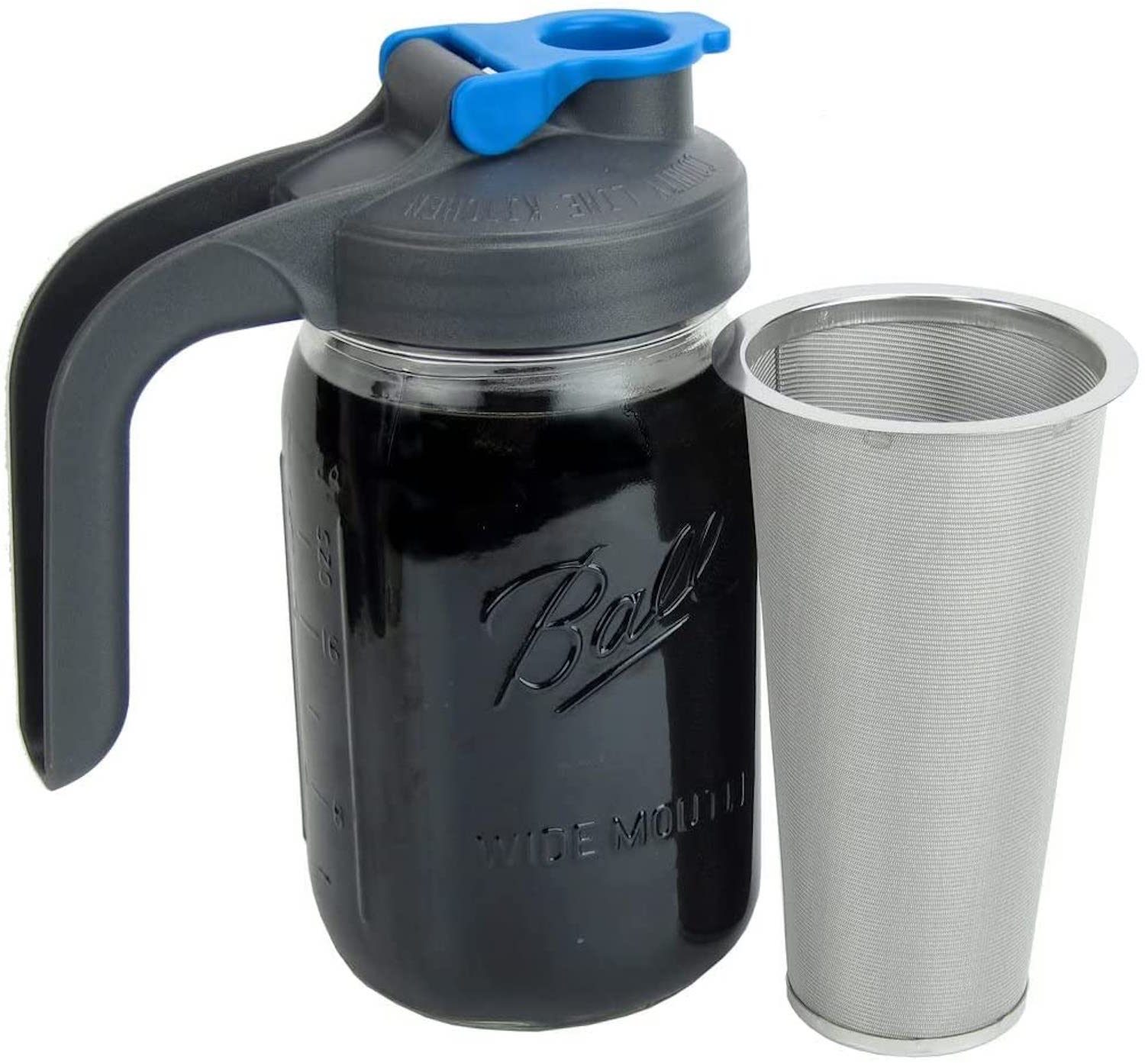 County Line Kitchen Cold Brew Mason Jar Ice Coffee Maker