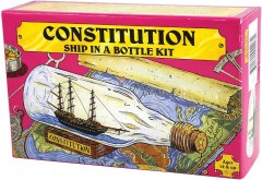 Cape Shore USS Constitution Ship In A Bottle