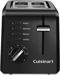 Cuisinart CPT-122BK 2-Slice Compact Plastic Toaster