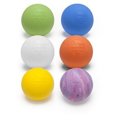 Champion Sports Colored Lacrosse Balls, Set of 6