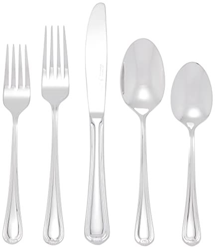 J.A. HENCKELS INTERNATIONAL 65-Piece Alcea Flatware Set