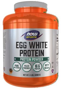 NOW Sports Nutrition Egg White Protein