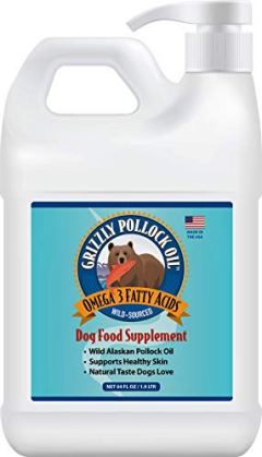 Grizzly Pollock Oil Supplement for Dogs