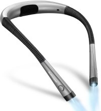 Glocusent Rechargeable LED Neck Book Light