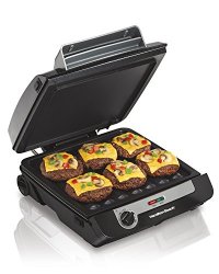 Hamilton Smokeless Indoor Grill & Electric Griddle Combo