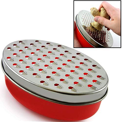 Hicook Cheese Grater with Food Storage Container &amp; Lid
