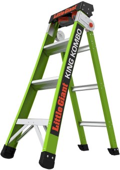 Little Giant Ladders King Kombo Fiberglass Ladder