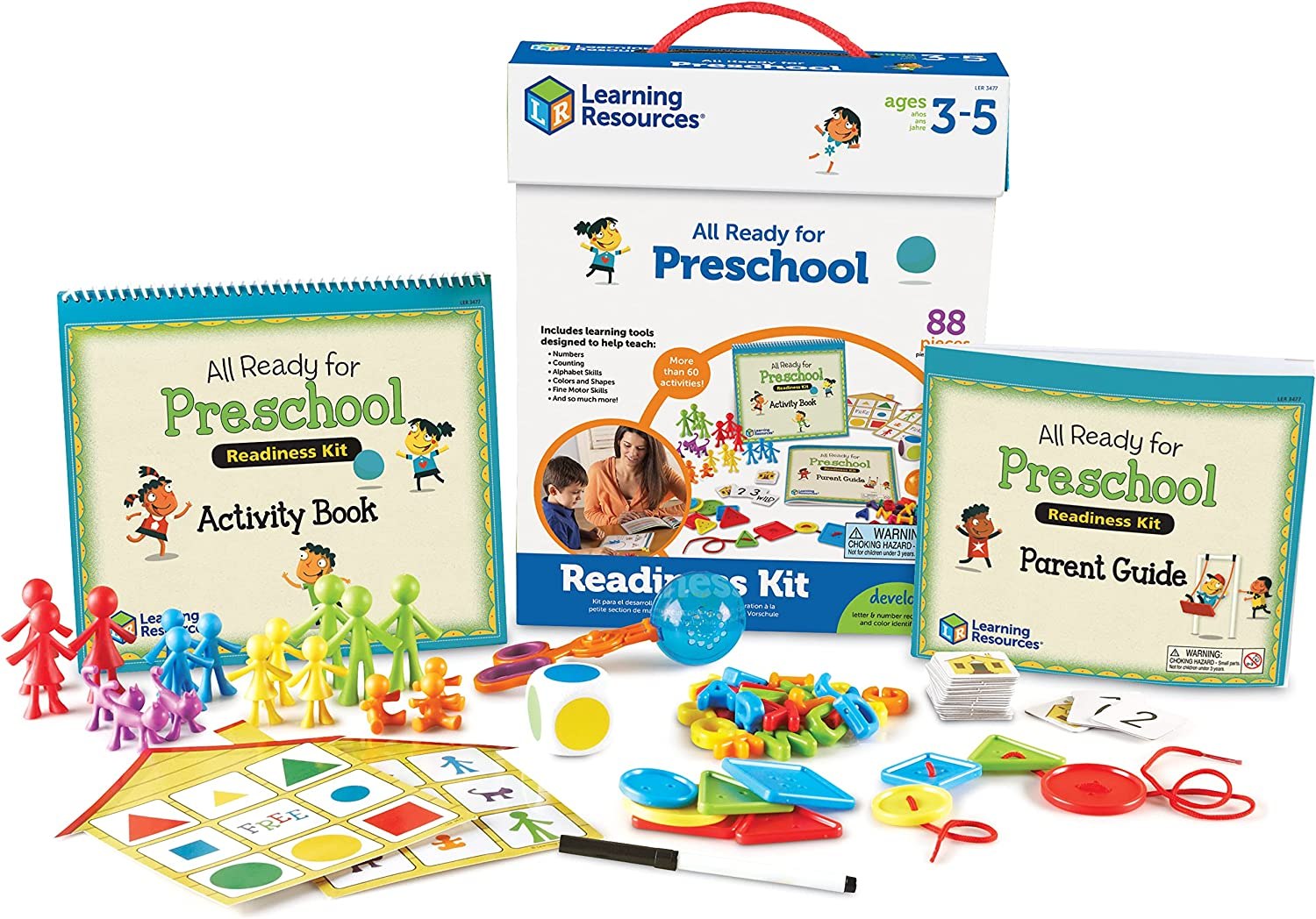 Learning Resources All Ready for Preschool Readiness Kit