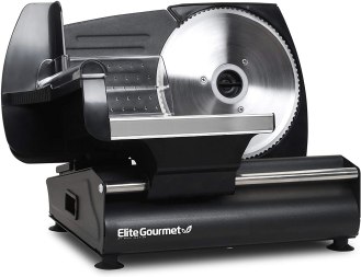 Elite Gourmet Ultimate Precision Electric Deli Food Meat Slicer