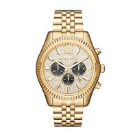 Michael Kors Lexington Gold-Tone Watch