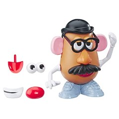 Potato Head Classic Toy For Kids Ages 2 and Up,Includes 13 Parts and Pieces  to Create Funny Faces