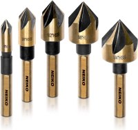 Neiko Countersink Drill Bit Set