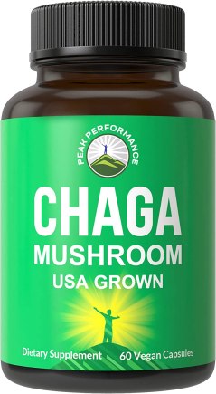 Peak Performance Chaga Mushroom Capsules