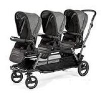 Peg Perego Triplette Piroet Stroller with Pop-Up Seats