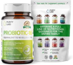 Purity Labs Probiotics & Prebiotics for Women & Men