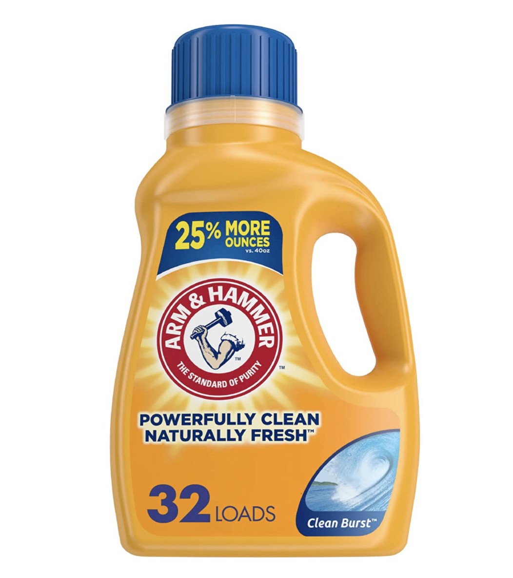 Arm &amp; Hammer Clean Burst, 32 Loads Liquid Laundry Detergent