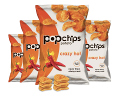 Popchips Crazy Hot Potato Chips