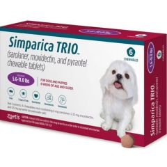Simparica Trio Chewable Tablet
