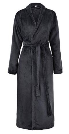 Simplicity Luxurious Unisex Plush Kimono