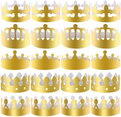 SIQUK Party Paper Crowns