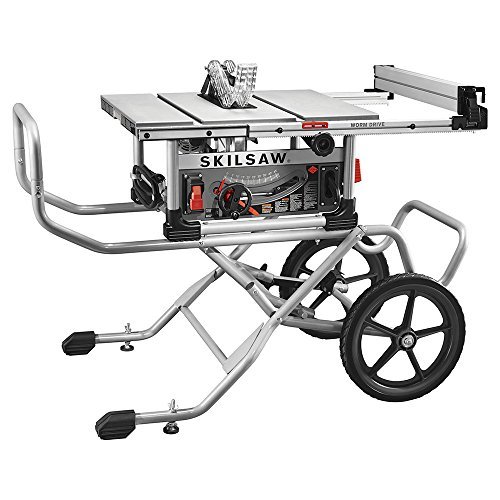 SKIL 10" Heavy-Duty Worm Drive Table Saw with Stand