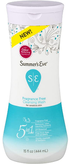 Summer's Eve Fragrance-Free Cleansing Wash