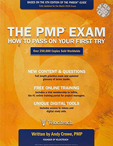The PMP Exam: How to Pass on Your First Try 6th Edition