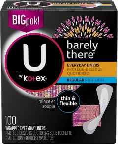 U by Kotex Barely There Everyday Liners