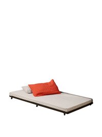 Walker Edison Furniture Company Twin Roll-Out Trundle Bed Frame
