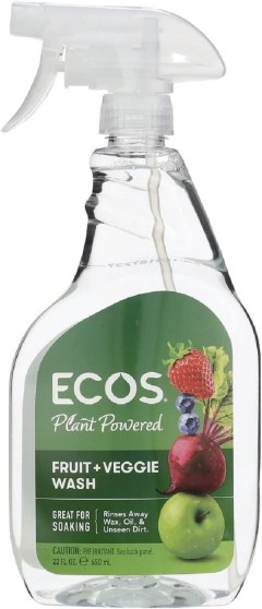 ECOS Plant Powered Fruit + Veggie Wash