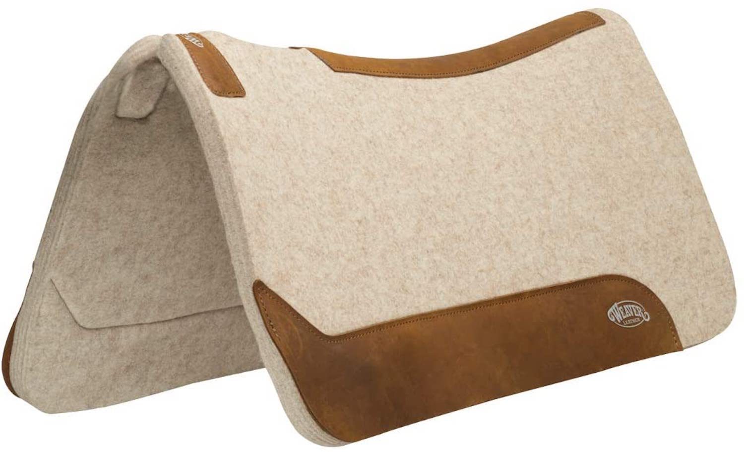 Weaver Leather 35-2712-1/Contoured Wool Blend Felt Saddle Pad