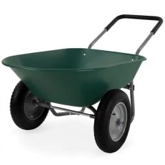 Best Choice Products 5 cu. ft. Plastic Wheelbarrow